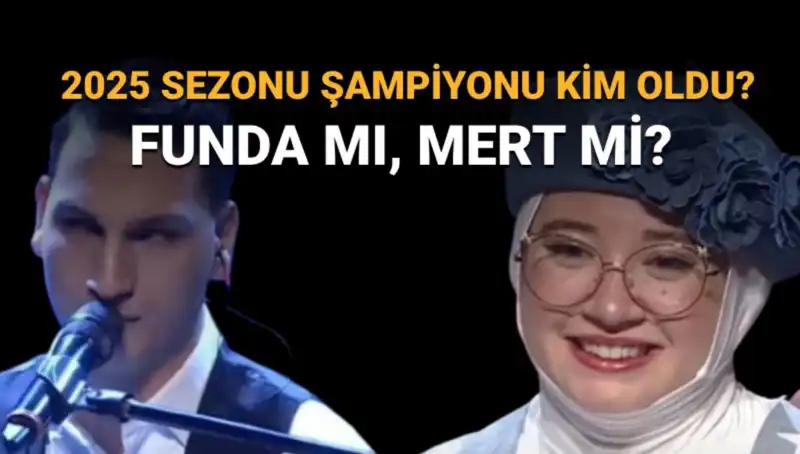 O Ses Türkiye 2025'te Final Heyecanı: Funda mı, Mert mi Şampiyon Olacak?