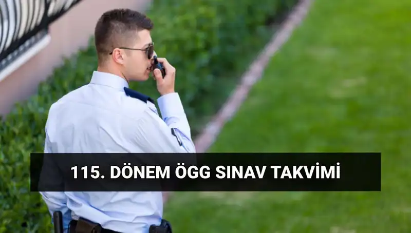 2025 Özel Güvenlik Sınav Tarihleri ve Yerleri Açıklandı: Detaylar Burada!