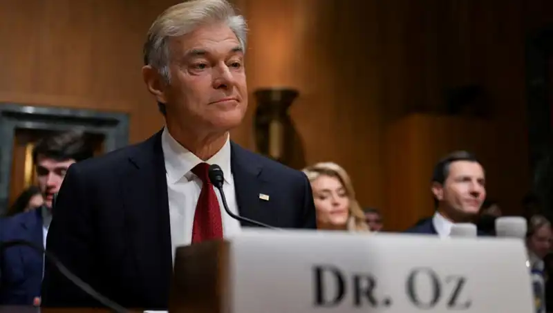 Mehmet Öz, Trump Sarısına Dönüşerek Senato'da Göz Doldurdu