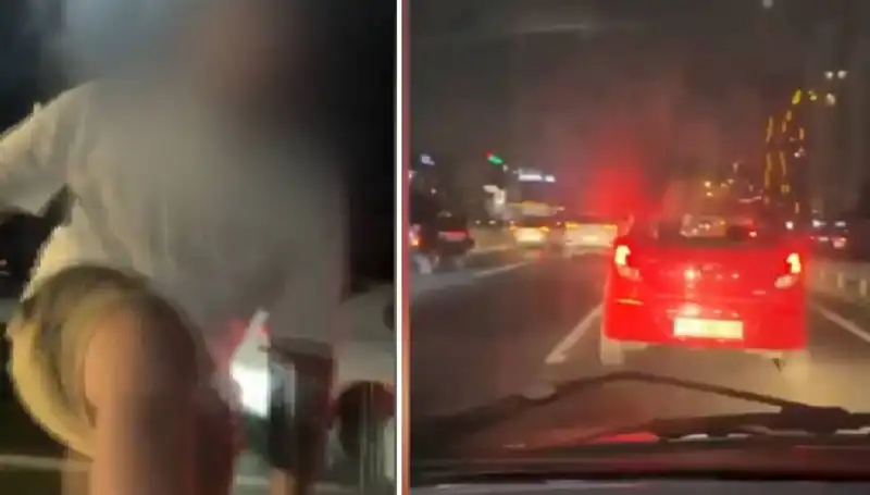 Trafik Magandası Kaza Yapmadan Önce Kameralara Yansıdı