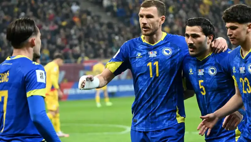 Dzeko’nun Sakatlığı Milli Takımda Kriz Yarattı: Son Durumu Açıklandı