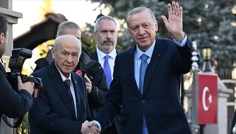 Cumhurbaşkanı Erdoğan, Devlet Bahçeli ile Görüşmek İçin Ziyarette Bulunuyor