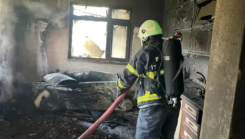 Yangın Mutfağı Kül Etti: Alevlerin Göz Göre Göre Yükselmesi