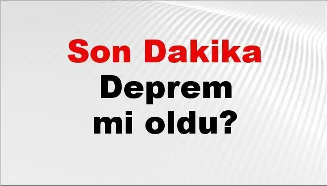 Muğla'da Beklenmedik Deprem! Son Gelişmeler Neler?